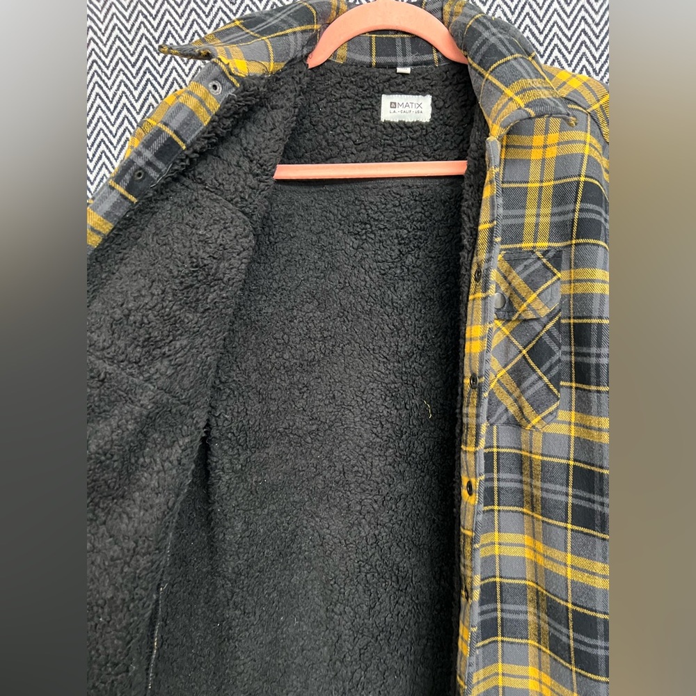 Matix - Sherpa Plaid Button Up - image 3